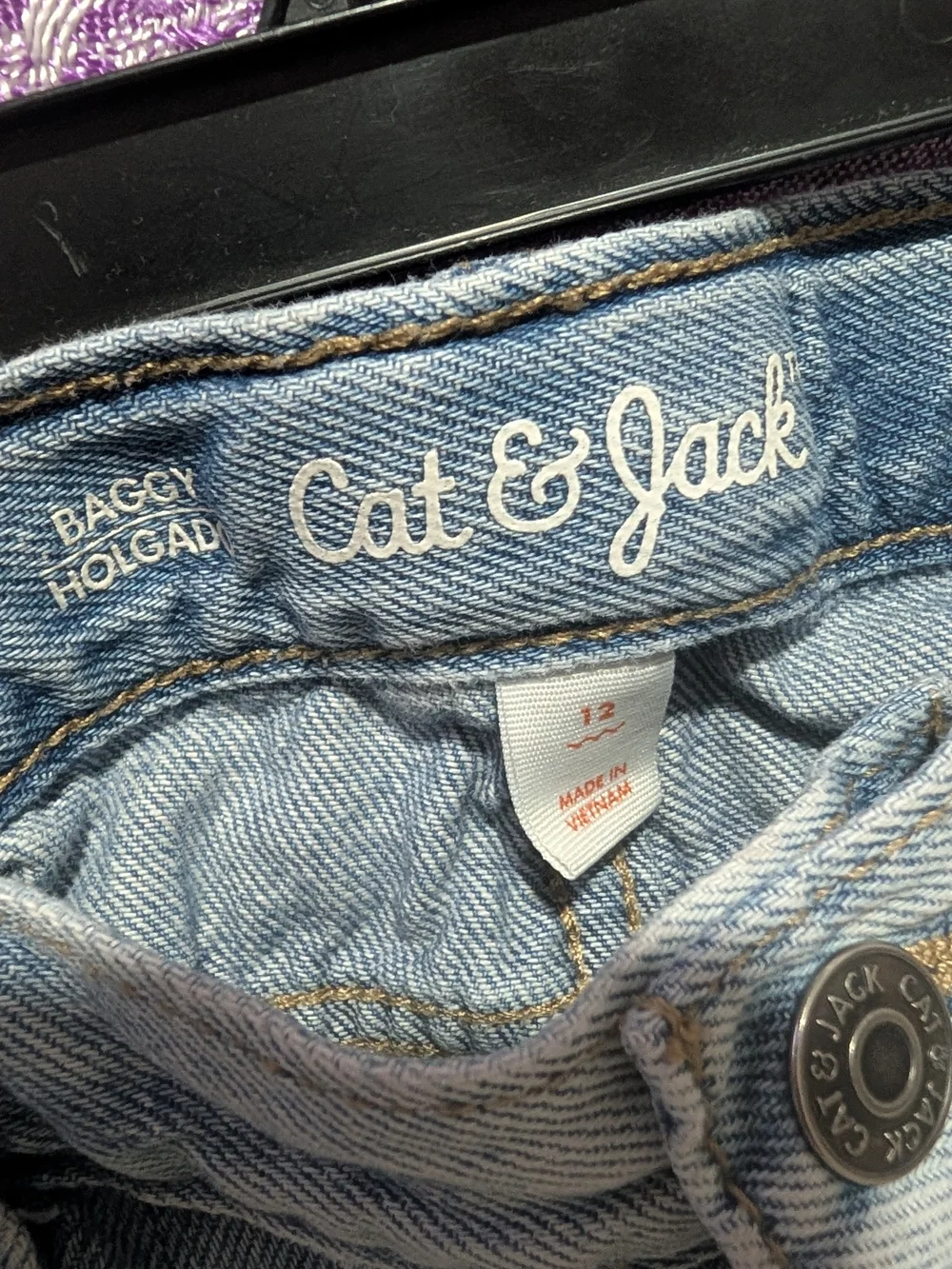 Cat & Jack Light Blue Kids Straight-Leg Jeans
